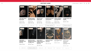 Thumbnail of gothiclane.com