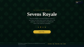 Screenshot of sevensroyale.com