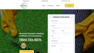 Thumbnail of plantationartificialturf.com