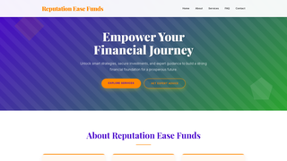 Thumbnail of reputationeasefunds.com