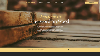 Thumbnail of thewordonwood.com