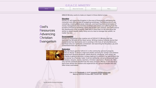 Screenshot of graceministries.net