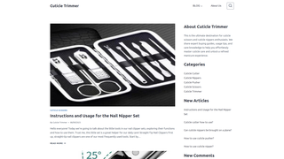 Thumbnail of cuticle-trimmer.com