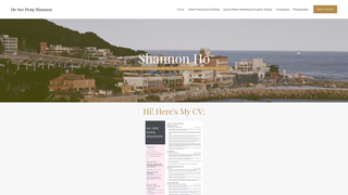 Thumbnail of shannonho-eportfolio.com