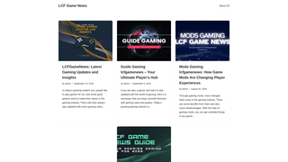 Thumbnail of lcfgamenews.com
