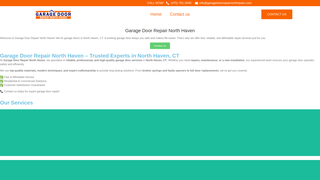 Thumbnail of garagedoorrepairnorthhaven.com