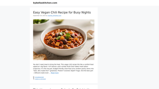 Thumbnail of bybellaskitchen.com