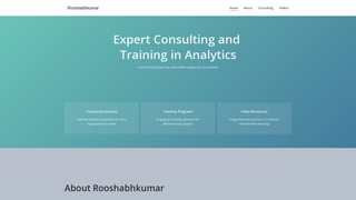 Thumbnail of rooshabhkumar.com