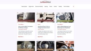 Thumbnail of carspareatoz.com