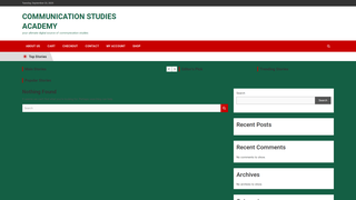 Thumbnail of communicationstudiesacademy.com