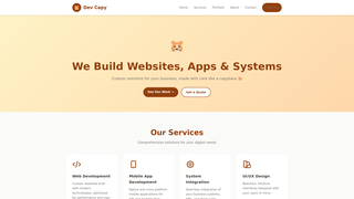 Thumbnail of devcapy.com
