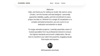 Thumbnail of chodordesigns.com