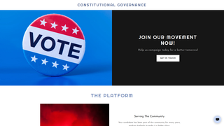 Thumbnail of constitutionalgovernance.com