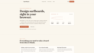 Screenshot of openshaper.com