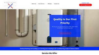 Thumbnail of verticalheatingandcooling.com