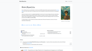 Thumbnail of rixinliu.com