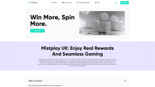 Thumbnail of mistplaycasino.com