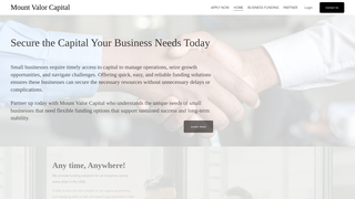 Thumbnail of mountvalorcapital.com