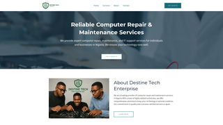 Thumbnail of destinetechent.com