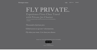 Thumbnail of privatejetroutes.com
