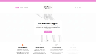 Thumbnail of luneabeautyglow.com