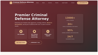 Thumbnail of criminaldefenseattorneyca.com
