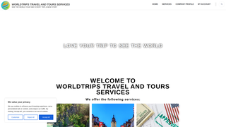 Thumbnail of worldtripstravelandtoursservices.com