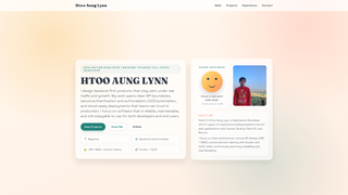 Screenshot of htooaunglynn.uk