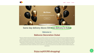 Thumbnail of balloonsdecorationdubai.com
