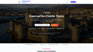 Thumbnail of caernarfoncastletickets.com