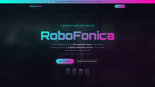 Screenshot of robofonica.com