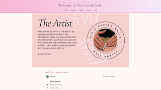 Thumbnail of viaslavishnails.com