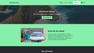 Thumbnail of balidriverhiring.com