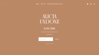 Thumbnail of aliciaundone.com