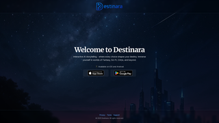 Screenshot of destinara.ai