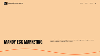 Thumbnail of mandyeckmarketing.com
