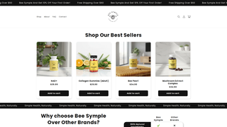Thumbnail of beesymple.com