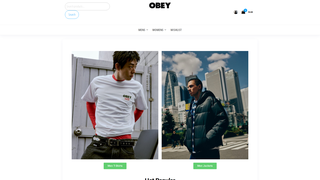 Thumbnail of obeyshirt.com