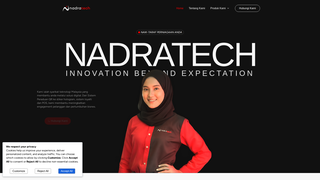 Thumbnail of nadratech.com