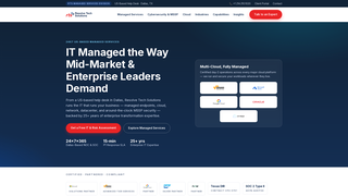 Screenshot of resolvetechmanaged.com