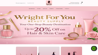Thumbnail of wrightforyoubeautysupply.com