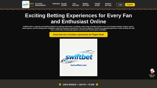 Thumbnail of betswiftbet.com