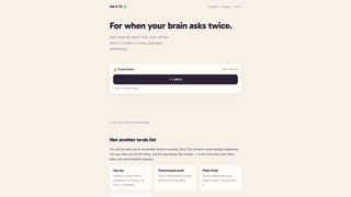 Screenshot of didittho.app