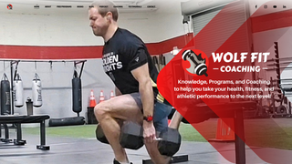 Screenshot of wolffitcoaching.com