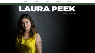 Thumbnail of laurapeekcomedy.com
