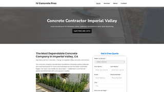 Thumbnail of ivconcrete.com
