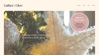 Thumbnail of gatherandglowco.com