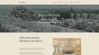 Thumbnail of ivorymaisonevents.com