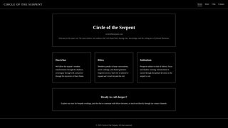 Thumbnail of circleoftheserpent.com