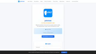 Screenshot of joltchat.org